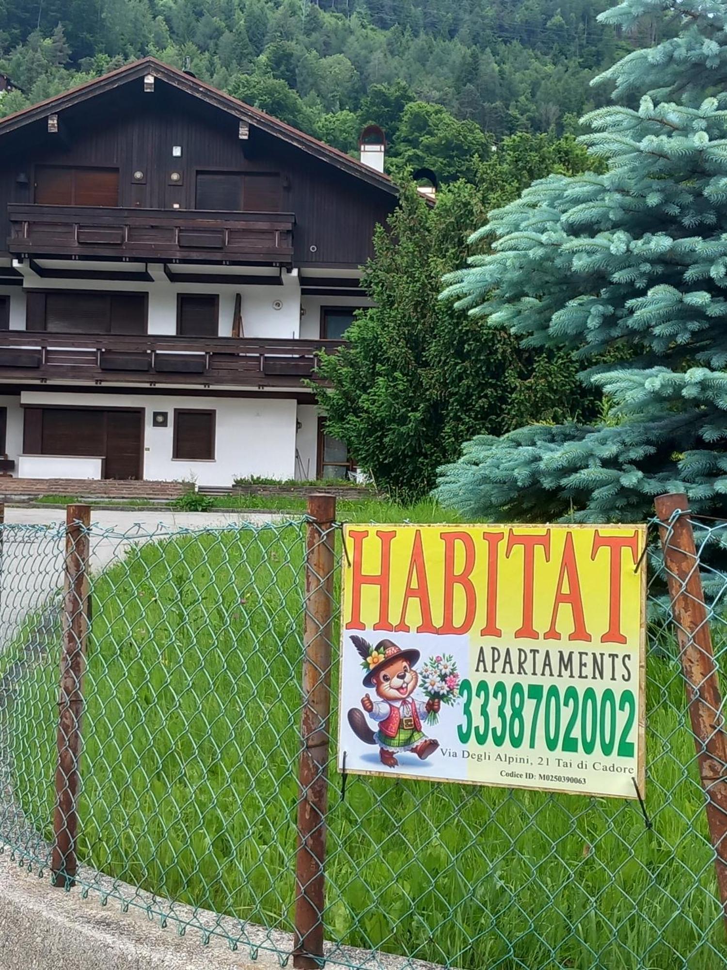 皮耶韦迪卡多雷Habitat Dolomiti-Cadore公寓 外观 照片